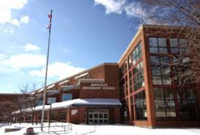 First day of Markville Secondary School for me