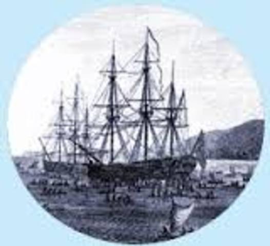 The Challenger Oceanography Expedition sails around the world