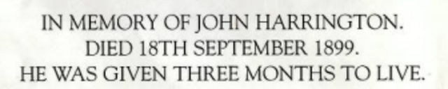 The origin of his fear and the solution of his problem.