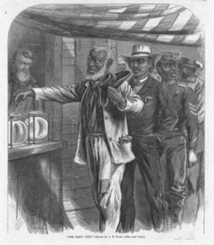 The Fifteenth Amendment was Ratified