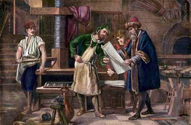 Invention of the Gutenberg Printing Press