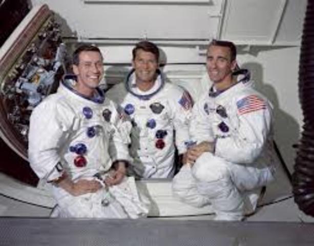 Apollo 7 begins 10 day mission