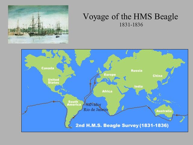 Dec. 27th, 1831-  The Voyage of the HMS Beagle