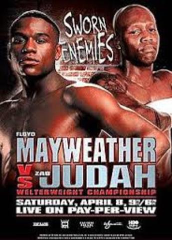 Título Mundial Welter FIB (Mayweather vs Judah)