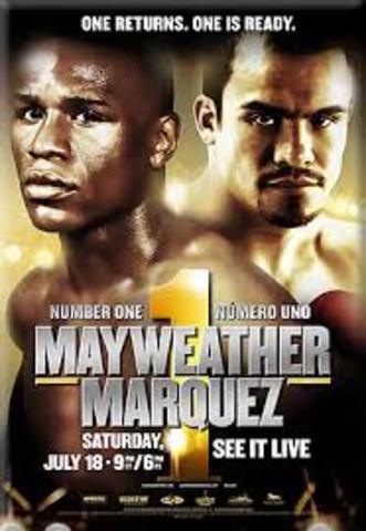 Mayweather vs Márquez