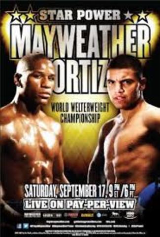 Mayweather vs Ortiz