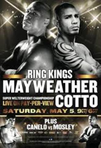 Mayweather vs Miguel Cotto