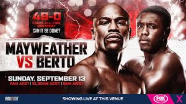 Mayweather vs Berto