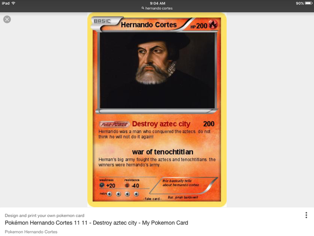 When did Hernan Cortes wipe out the Aztecs