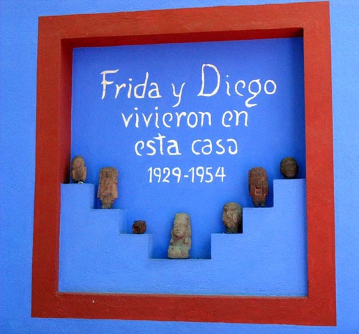 the blue house becomes a public exhibit