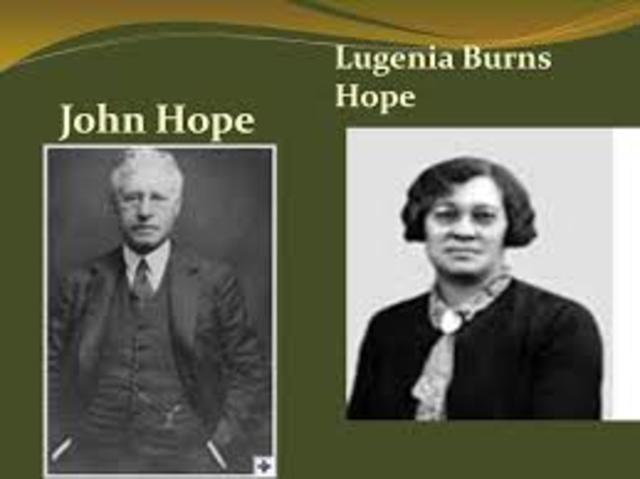 John And Lugenia Hope