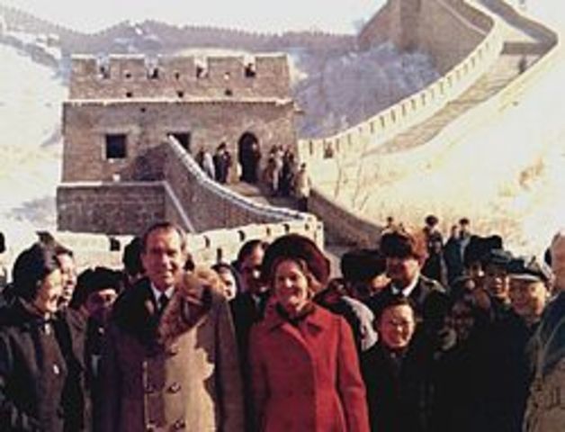Nixon visits China, 1972