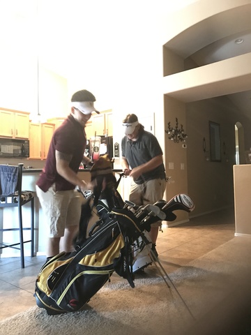 All ready to hit the links!!!