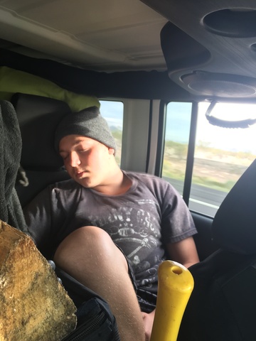 After a long day of Golfing!!