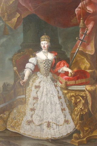Crowned queen of Bohemia