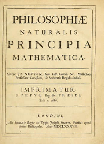 The Principia is Published