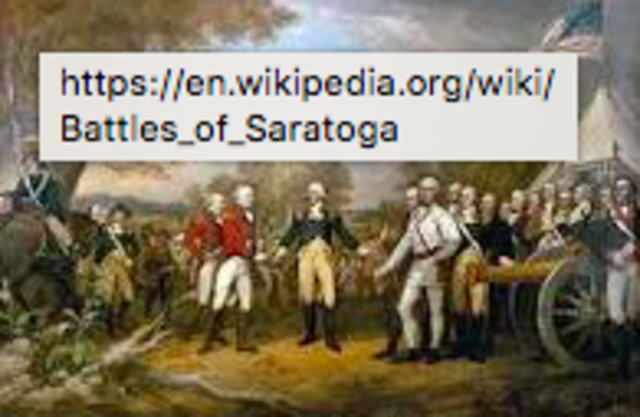 Battle of Saratoga