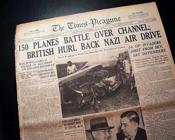 Battle of Britain Begins