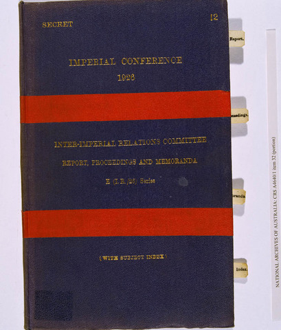 1926 - Imperial Conference/The Balfour Report