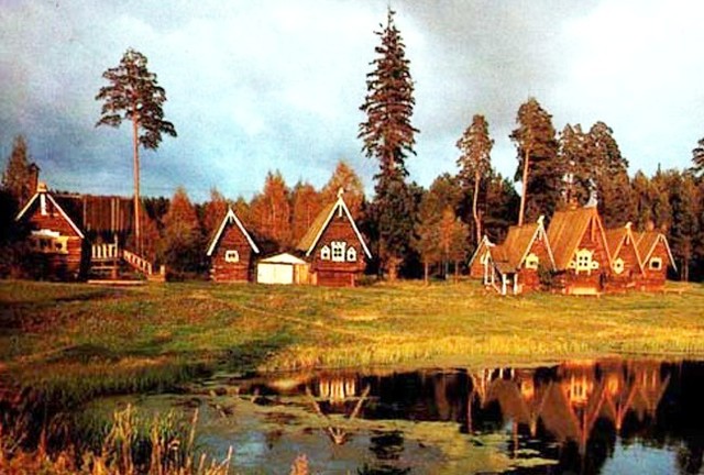 Постройка декорации.