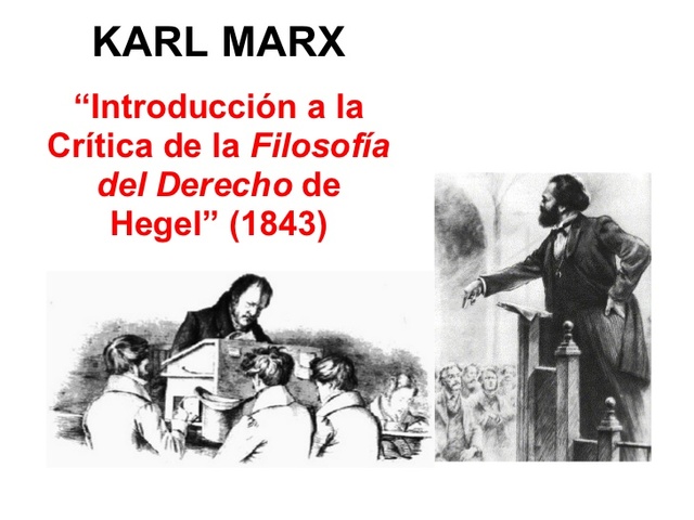 CRÍTICA DE LA FILOSOFIA DEL DRET DE HEGEL