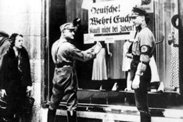 Jewish property is confiscated by Germany