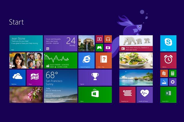 Interfaz de Windows 8