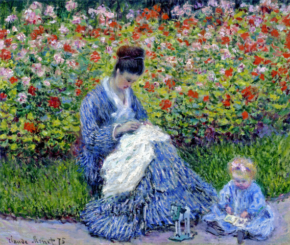 Monet's first child
