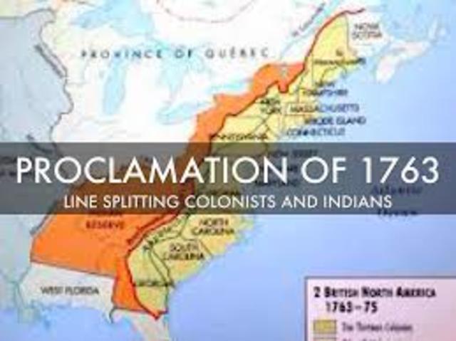 The Proclamation Line Of 1763