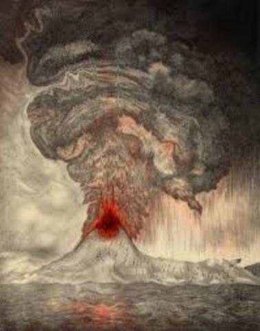 Eruption of Krakato