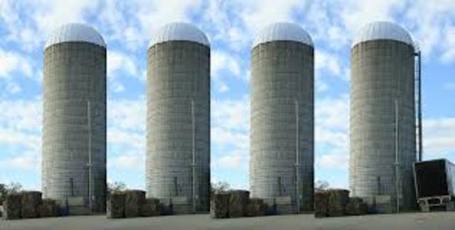 SILOS  COME INTO USE