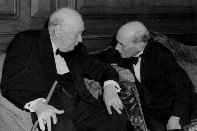 Churchill was reelected Prime Minister