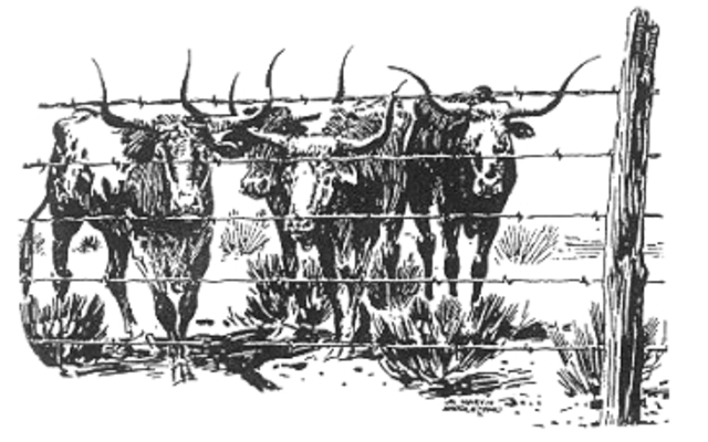 GLIDDEN BARBED WIRE PATENTED