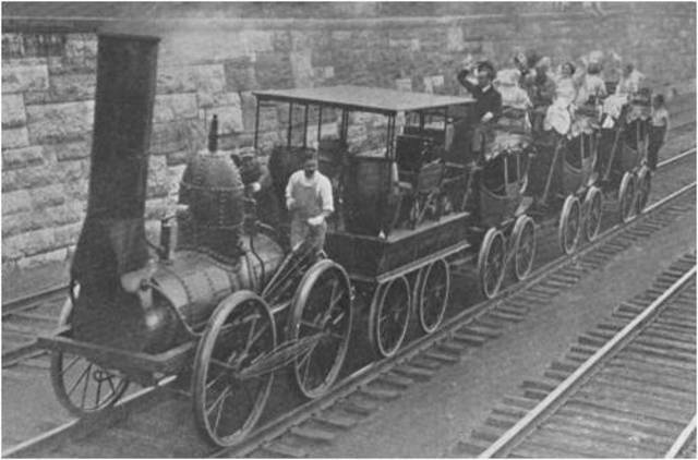 the creation of the railroads in Georgia