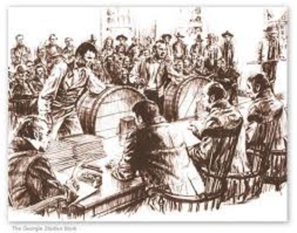 Georgians hungry for land