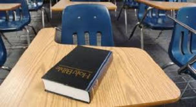 No more Bible readings in school