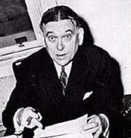 H.I Mencken arrested
