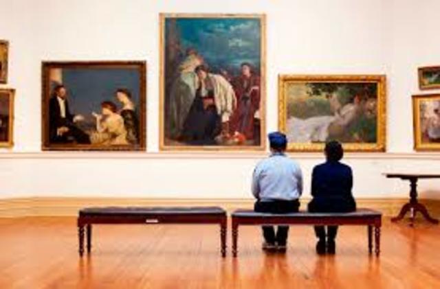 Monet's Paintings Exhibited