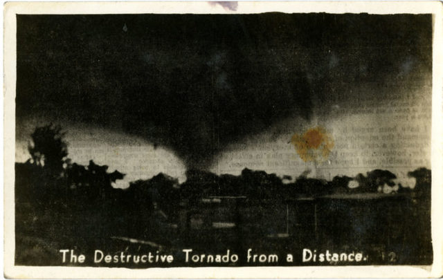 Tornado in Pryor, Oklahoma