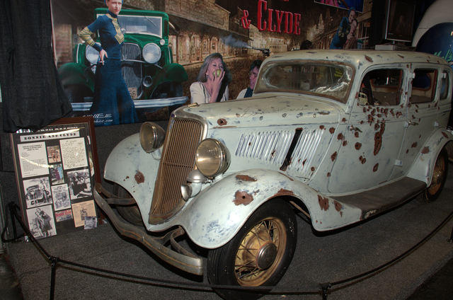 toe officers approched a parked car where Bonnie, Clyde, and another gang member were napping. methivin, the gamg member, misunderstood Clyde's orders to kidnap them, and instead he shot them. they fled quickly, escaping arrest.