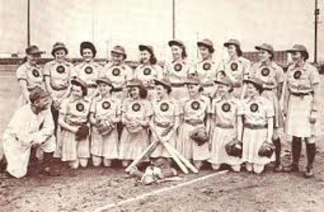 Women Playing Baseball