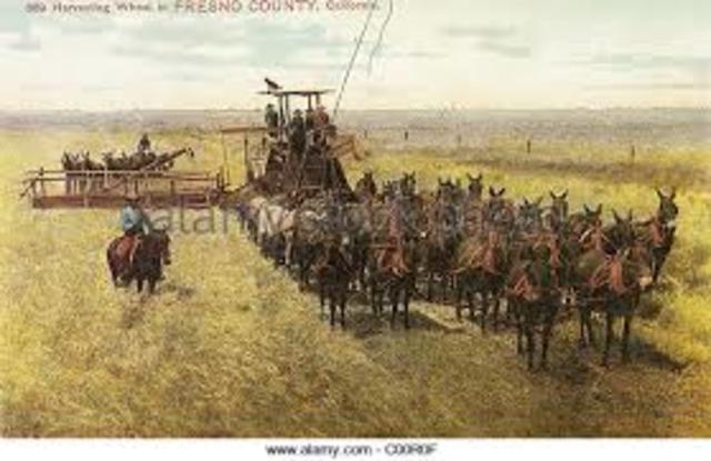 SHORTER HOURS TO PRODUCE 100 BUSHELS OF WHEAT AND CORN