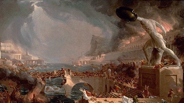 476AD - The Roman fall