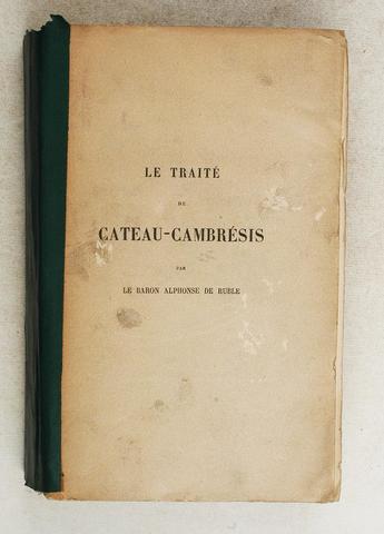 Treaty of Cateau-Cambresis is established