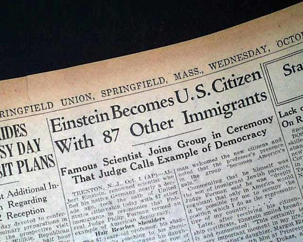 Albert becomes US Citizen