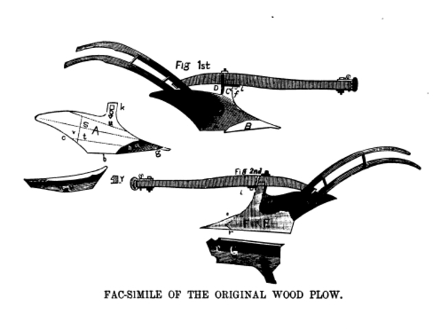 IRON PLOW PATENTED