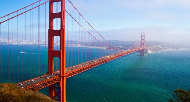 Golden Gate Bridge officially opens