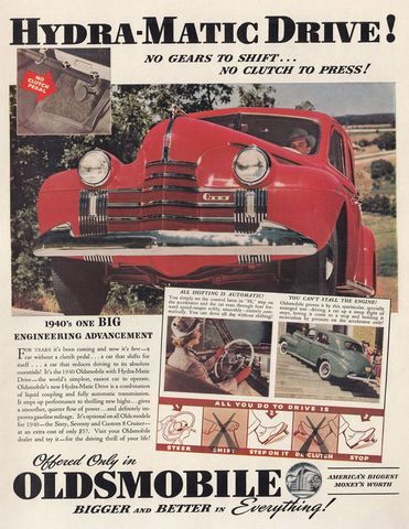 GM offers the Hydra-matic transmission