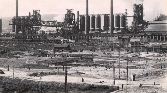 Кузнецкий меткомбинат им. И.В. Сталина в конце 30-х годов