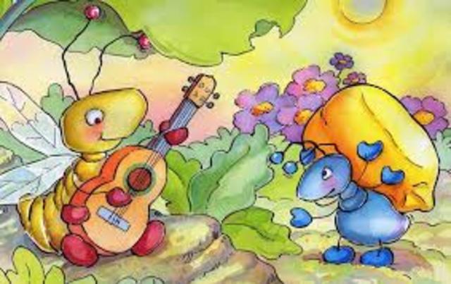 La cigarra y la hormiga